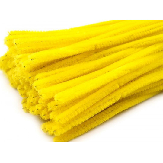 Chlpaté modelovacie drôtiky Ø6 mm dĺžka cca 30 cm | Mimib