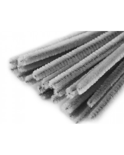 Chlpaté modelovacie drôtiky Ø6 mm dĺžka cca 30 cm | Mimib