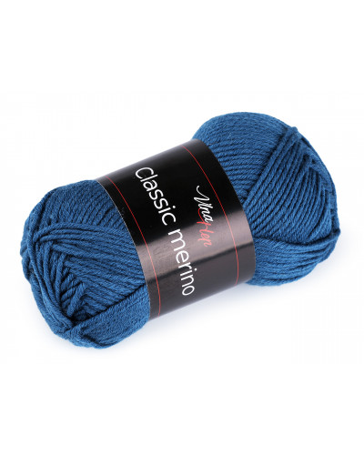 Pletacia priadza Classic Merino 50 g | Mimib