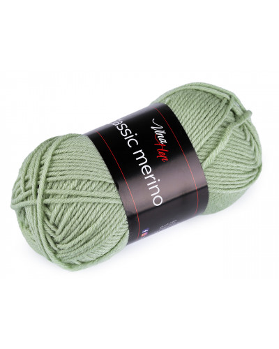 Pletacia priadza Classic Merino 50 g | Mimib