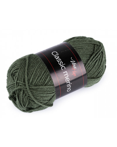 Pletacia priadza Classic Merino 50 g | Mimib