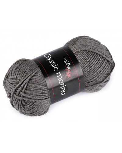 Pletacia priadza Classic Merino 50 g | Mimib