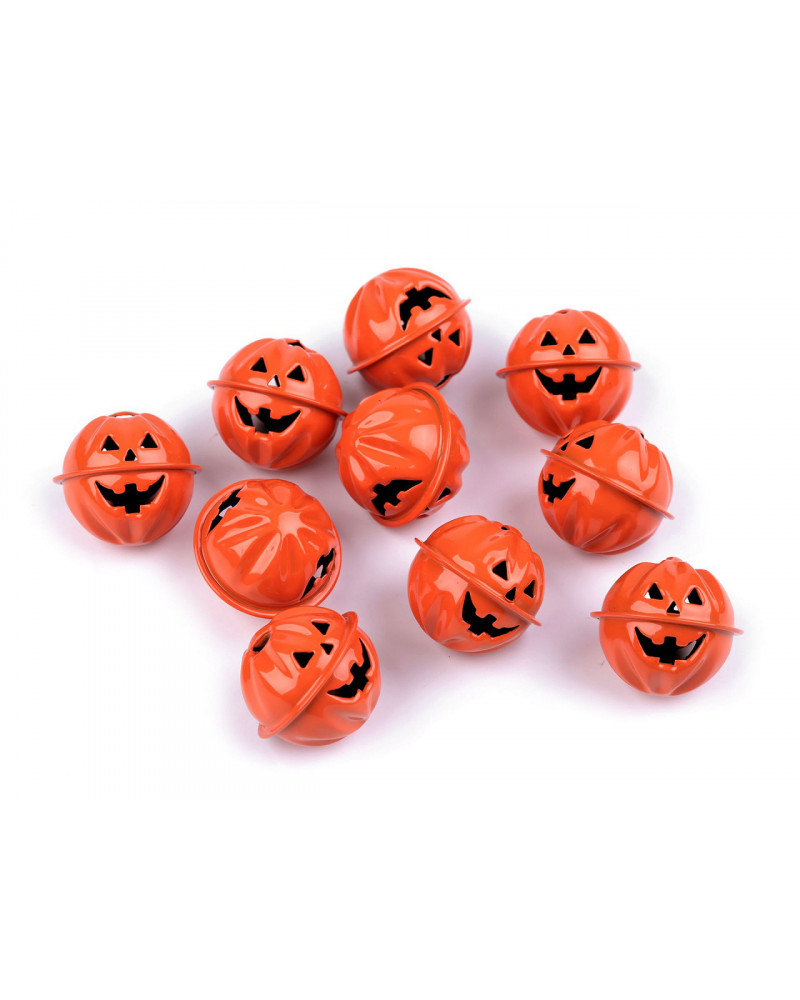 Rolnička tekvica halloween Ø30 mm | Mimib