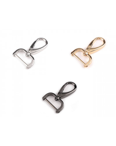 Kovová karabína so skrutkovacím prievlakom 26 mm | Mimib