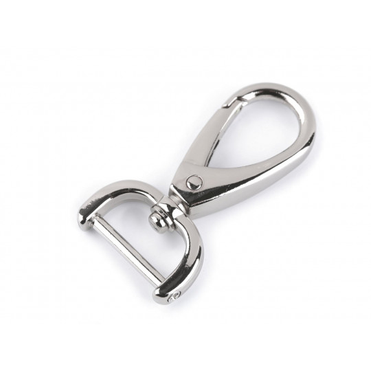 Kovová karabína so skrutkovacím prievlakom 19 mm | Mimib