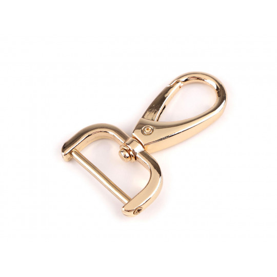 Kovová karabína so skrutkovacím prievlakom 26 mm | Mimib