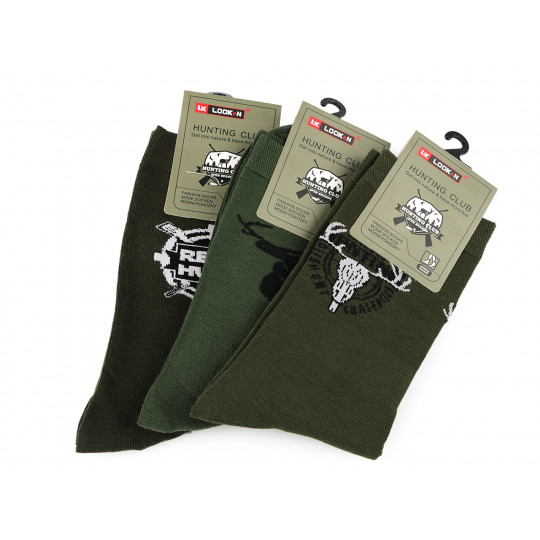 Pánske bavlnené ponožky rybárske, poľovnícke | Mimib