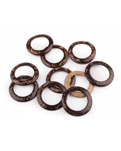 Kokosový krúžok/koliesko Ø50 mm macrame | Mimib