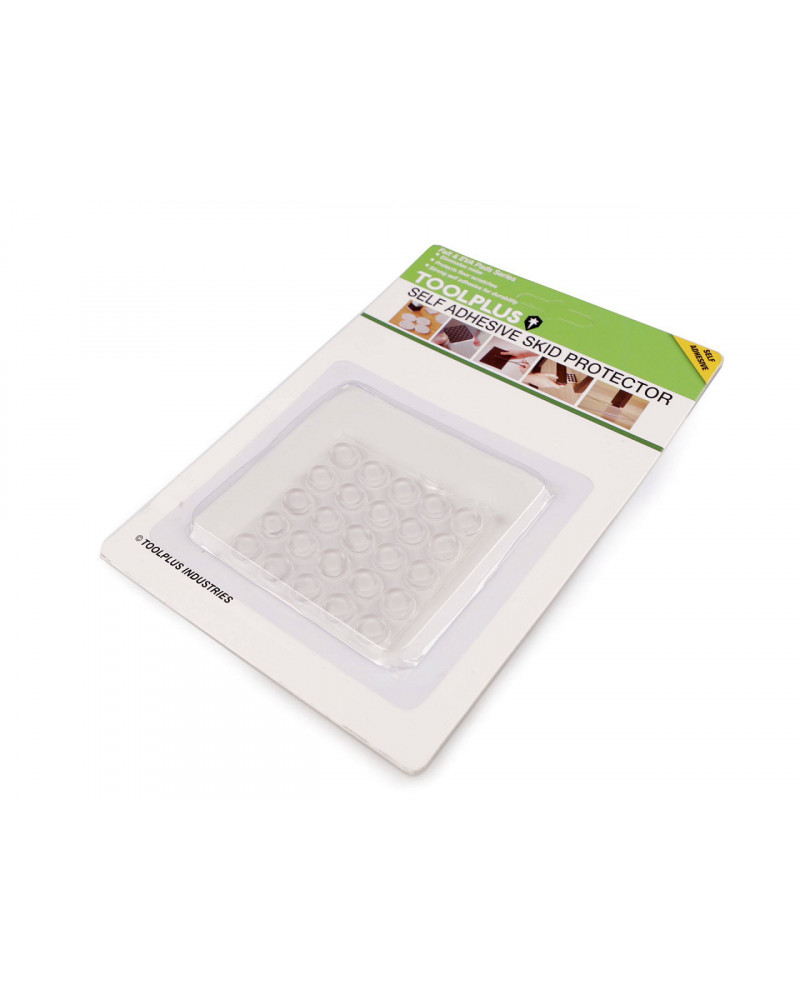Samolepiace protišmykové podložky silikónové 25 ks Ø9 mm | Mimib