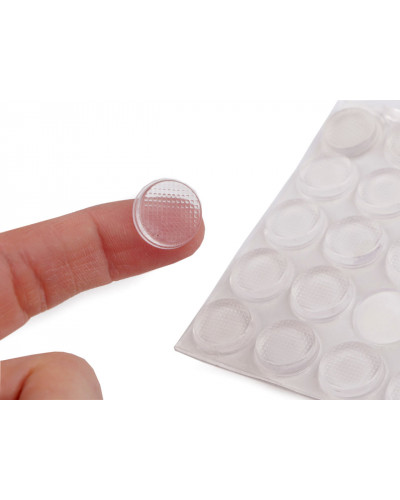 Samolepiace protišmykové podložky silikónové 20 ks Ø15 mm | Mimib