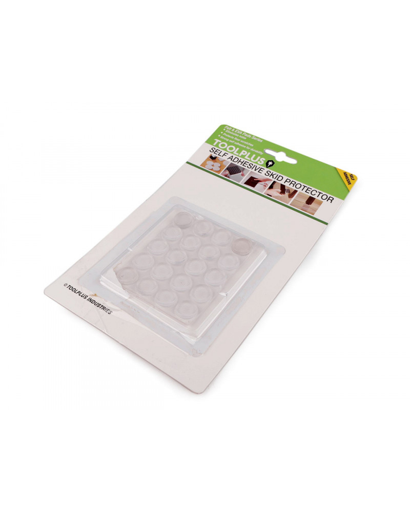 Samolepiace protišmykové podložky silikónové 20 ks Ø15 mm | Mimib
