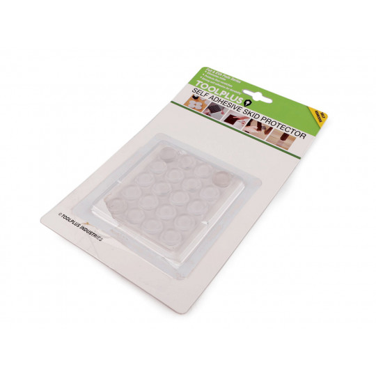 Samolepiace protišmykové podložky silikónové 20 ks Ø15 mm | Mimib