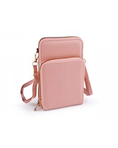 Peňaženka s vreckom na mobil cez rameno crossbody 11,5x18cm | Mimib