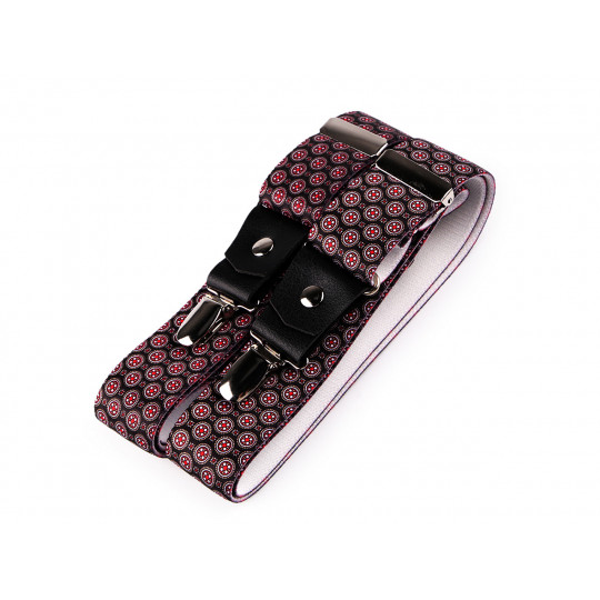 Traky s dvojitým zapínaním šírka 3,5 cm dĺžka 120 cm | Mimib