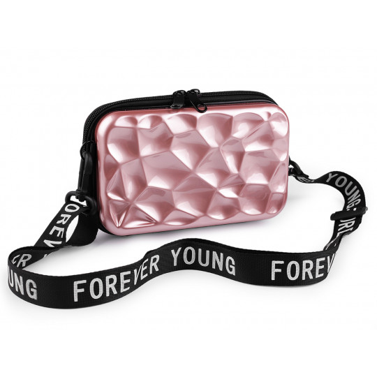 Dámska škrupinová kabelka / puzdro crossbody s popruhom 18x11 cm | Mimib