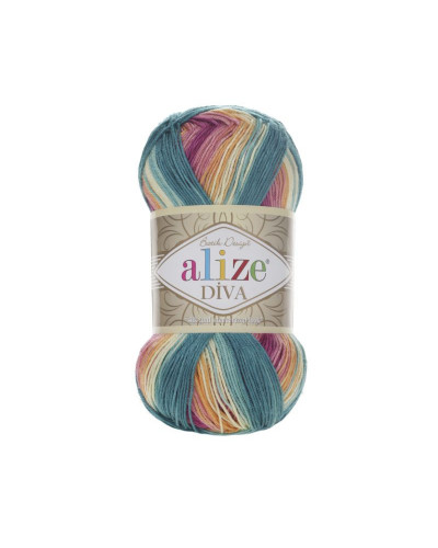 Alize Diva Batik 350 m, 100 gr. | Mimib