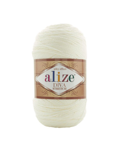 Alize Diva Stretch 400 m, 100 gr. | Mimib