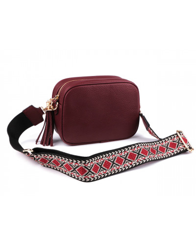 Dámska / dievčenská kabelka crossbody s popruhom 25x17 cm - 1 ks | Mimib