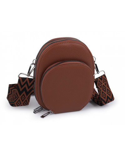 Dámska / dievčenská kabelka crossbody s popruhom 14x19 cm - 1 ks | Mimib