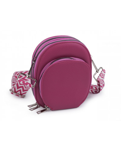 Dámska / dievčenská kabelka crossbody s popruhom 14x19 cm - 1 ks | Mimib