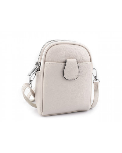 Dámska / dievčenská kabelka crossbody s popruhom 14x19 cm - 1 ks | Mimib