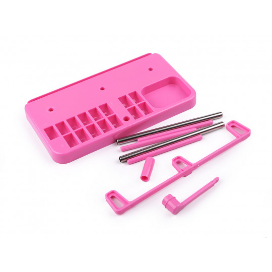 Stojan na 3 kóny nití so zásobníkom na cievky - 1 ks | Mimib