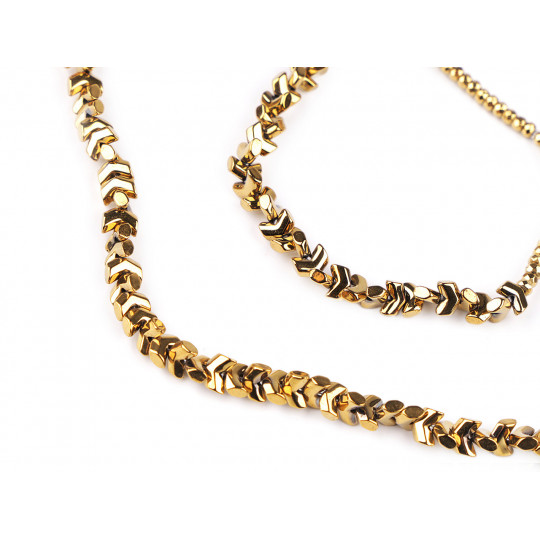 Súprava náhrdelník a náramok hematitový - 1 sada | Mimib