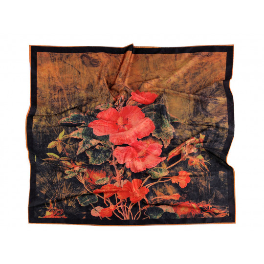 Saténová šatka 70x70 cm - 1 ks | Mimib