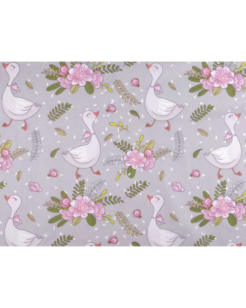 Bavlnená látka / plátno husi - 1 m | Mimib