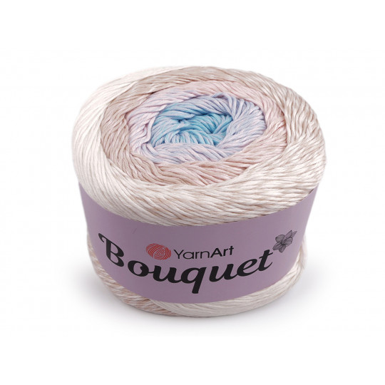 Bavlnená pletacia priadza Bouquet 250 g - 1 ks | Mimib