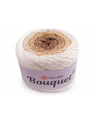 Bavlnená pletacia priadza Bouquet 250 g - 1 ks | Mimib