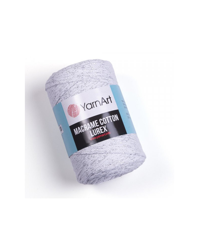 YarnArt Macrame Cotton Lurex 205m, 250 gr. | Mimib