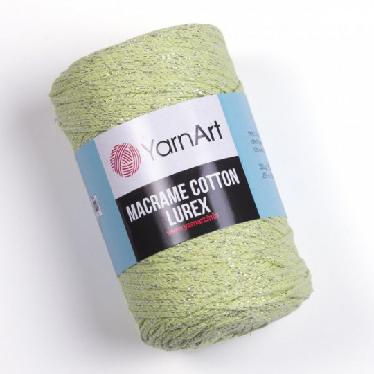 YarnArt Macrame Cotton Lurex 205m, 250 gr. | Mimib
