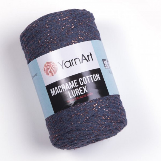 YarnArt Macrame Cotton Lurex 205m, 250 gr. | Mimib