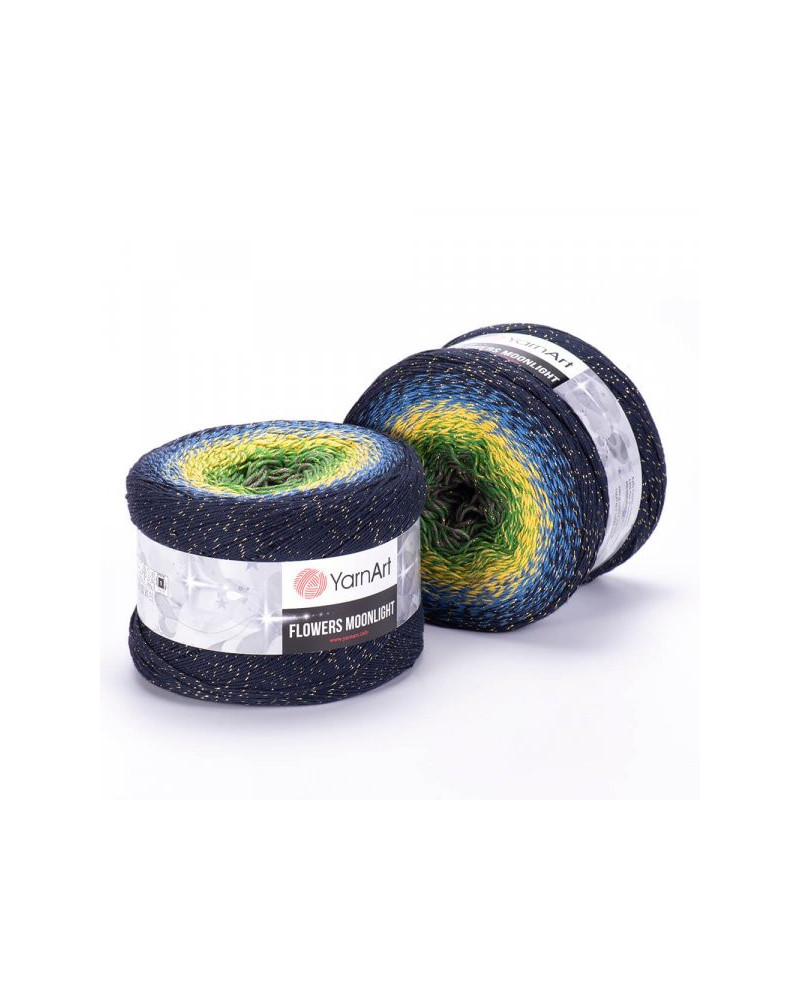 YarnArt Flowers Moonlight 1000m, 260 gr. | Mimib