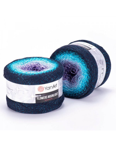 YarnArt Flowers Moonlight 1000m, 260 gr. | Mimib