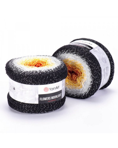 YarnArt Flowers Moonlight 1000m, 260 gr. | Mimib