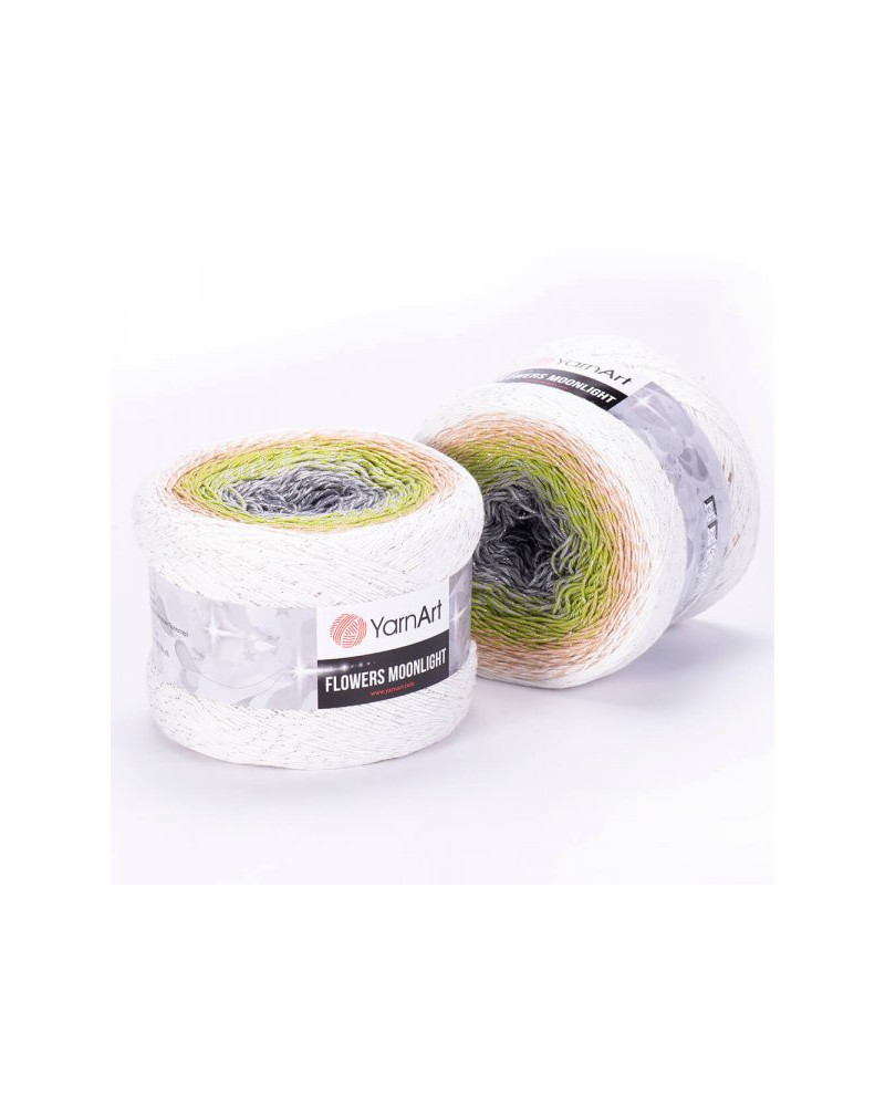 YarnArt Flowers Moonlight 1000m, 260 gr. | Mimib