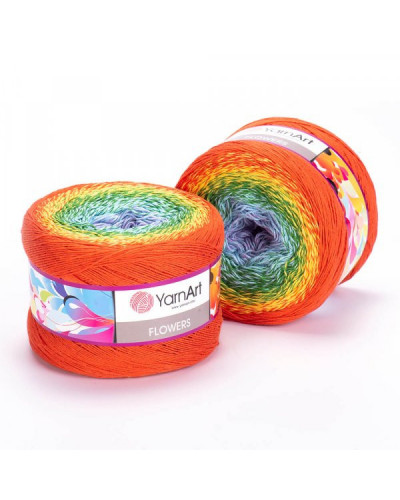 YarnArt Flowers 1000m, 250 gr. | Mimib