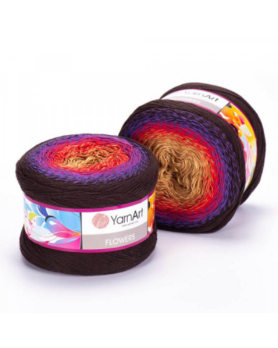 YarnArt Flowers 1000m, 250 gr. | Mimib