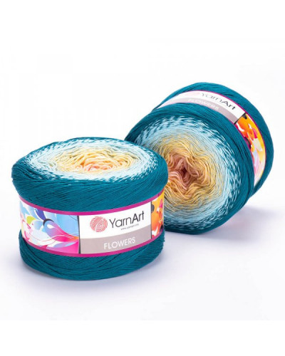 YarnArt Flowers 1000m, 250 gr. | Mimib