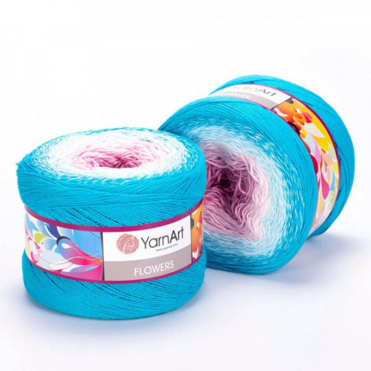 YarnArt Flowers 1000m, 250 gr. | Mimib