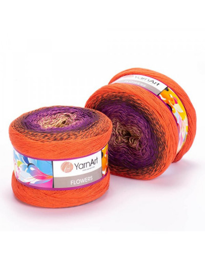 YarnArt Flowers 1000m, 250 gr. | Mimib