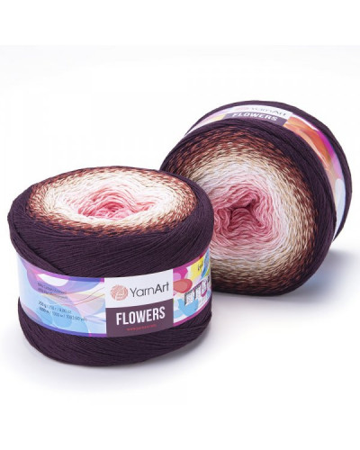 YarnArt Flowers 1000m, 250 gr. | Mimib