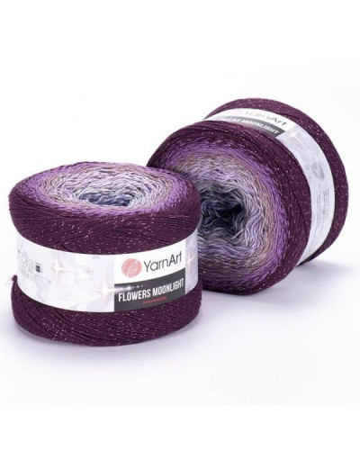 YarnArt Flowers Moonlight 1000m, 260 gr. | Mimib