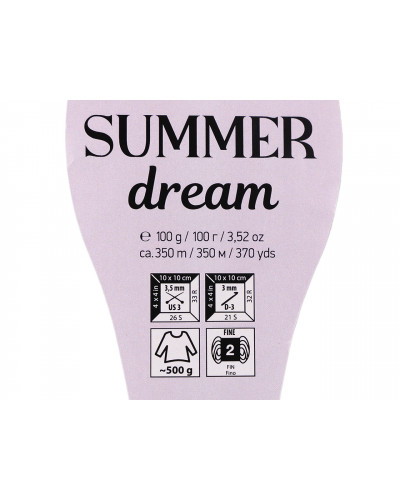 Pletacia priadza Summer Dream 100 g - 1 ks | Mimib