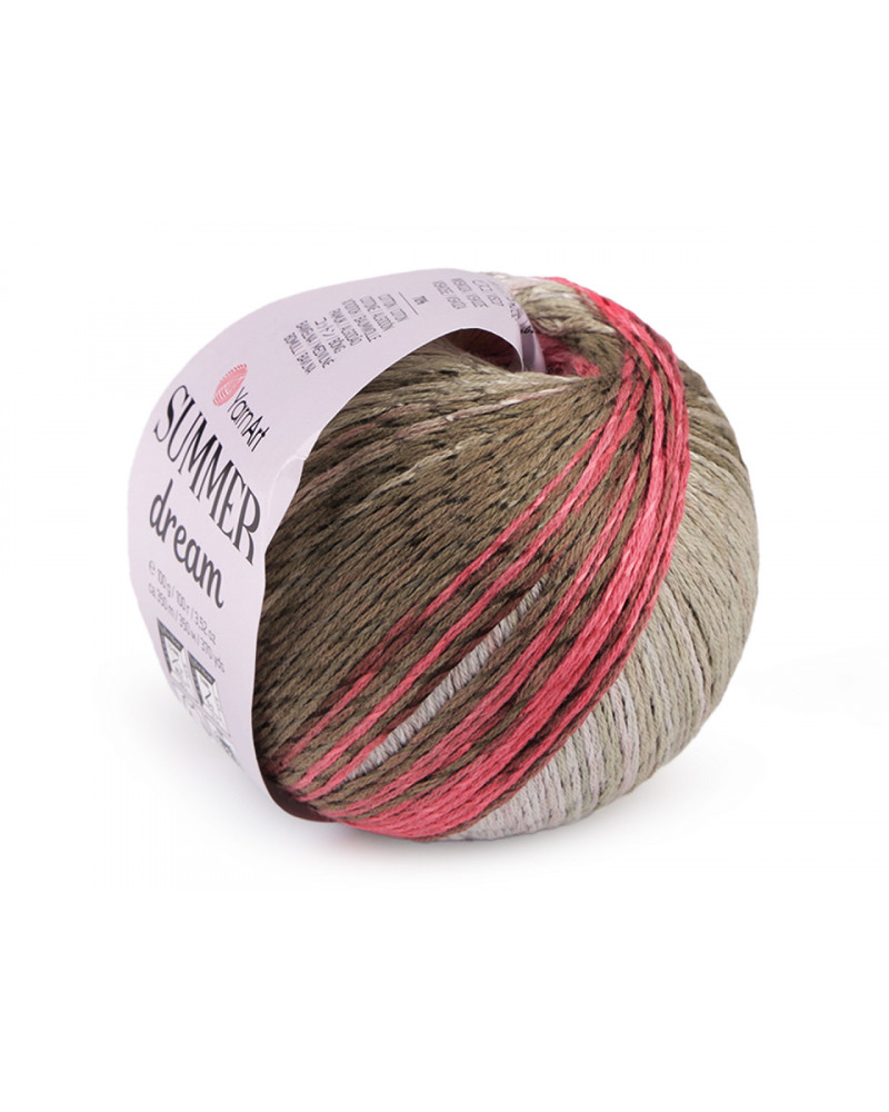 Pletacia priadza Summer Dream 100 g - 1 ks | Mimib