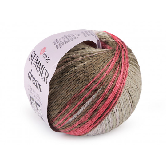 Pletacia priadza Summer Dream 100 g - 1 ks | Mimib