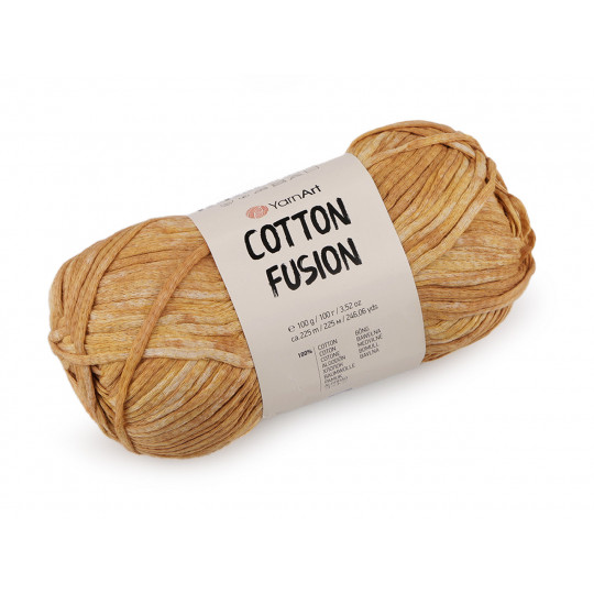 Bavlnená pletacia priadza Cotton Fusion 100 g - 1 ks | Mimib