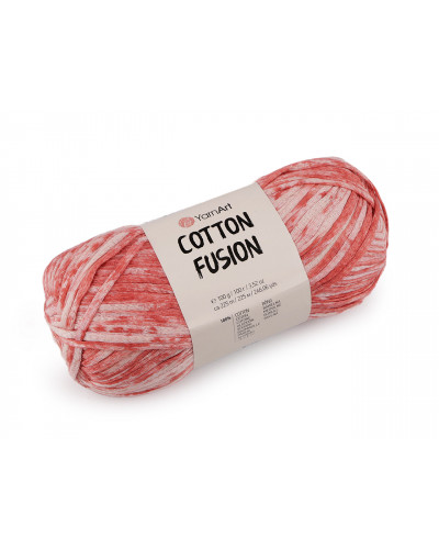 Bavlnená pletacia priadza Cotton Fusion 100 g - 1 ks | Mimib